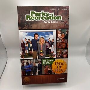 Parks and Recreation Party Game 3-6 Players Ages 14+ New Sealed